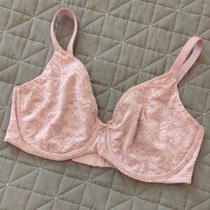 VS Body by Victoria Invisible Lift Full-Coverage Minimizer Bra 38DDD Macaron